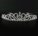 New Fashion Princess Bride rhinestone crystal tiara crown wedding accessories
