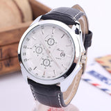 New Fashion Watches Men Luxury Brand Men Quartz Leather Strap Watches Relogio Masculino Male Casual Clock Military Watches