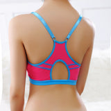 New Hot sale Slim Sexy Fitness keep fit Women Sports Athletic Solid Wrap Chest Strap Vest Tops Bra