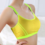 New Hot sale Slim Sexy Fitness keep fit Women Sports Athletic Solid Wrap Chest Strap Vest Tops Bra