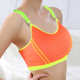 New Hot sale Slim Sexy Fitness keep fit Women Sports Athletic Solid Wrap Chest Strap Vest Tops Bra