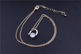 New Jewelry 18K Gold Plated Cubic Zircon CZ Wedding Gift D Design Pendant Copper Chain Necklace