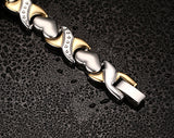 New Stainless Steel Bracelets & Bangles Women Magnetic Bracelet Health Bracelets Bracelet Jewelry