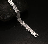 New Stainless Steel Bracelets & Bangles Women Magnetic Bracelet Health Bracelets Bracelet Jewelry