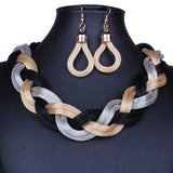 New Statement Necklace Vintage maxi Necklace jewelry Metal Choker Necklace Women Chunky Chain 