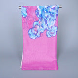 New fashion style designer chiffon silk scarves women headband sunscreen spring autumn accessories kerchief