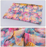 New foulard desigual Spring autumn thin silk scarves chiffon georgette women scarf summer sun hijab headscarf Headband