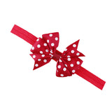 Newly Design Lovely Sweet Children's Elastic Force Hair Band Princess Baby Girl Round Dot Bowknot Leopard Hairband 