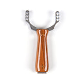 Outdoor Hunting Slingshot Aluminium Alloy Powerful Slingshot Bow Hunting Catapult with Rubber Band