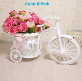 Rattan vase + flowers meters orchid artificial flower set home decoration