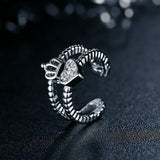 Platinum Plated Heart Shape Finger Ring with AAA Zircon for Women Anniversary Fashion Jewelry