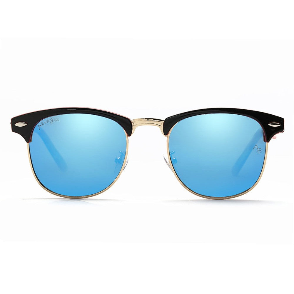 Polarized Sunglasses Men Retro Rivet High Quality Polaroid Lens Summer Style Brand Design Unisex Sun Glasses