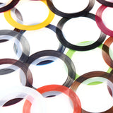 Popular 30 Mix Color Metallic Yarn Line Rolls Striping Tape Nail Art Beauty Decoration Sticker Tools