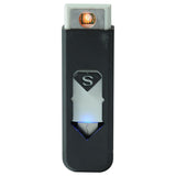Portable Rechargeable USB Electronic Cigarette Lighters, Tobacco Cigar Flameless Windproof Lighter No Gas