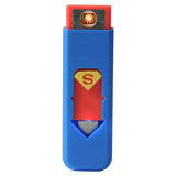 Portable Rechargeable USB Electronic Cigarette Lighters, Tobacco Cigar Flameless Windproof Lighter No Gas