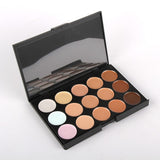 Professional 15 Color Camouflage Concealer Make Up Cream Palette