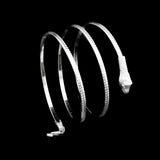 Punk Fashion Coiled Snake Spiral Upper Arm Cuff Armlet Armband Bangle Bracelet