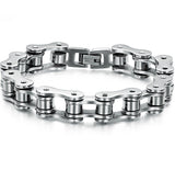 Punk Stainless Steel Bracelet Men Biker Bicycle Motorcycle Chain Men's Bracelets Mens Bracelets & Bangles Fashion Jewelry