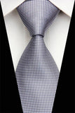 Man Fashion Accessories Striped Jacquard Woven Classic Business Silk Tie Casual Necktie