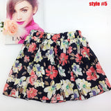 New Korean Woman Chiffon skirt Pleated Girls Skirts Short Skirts Women saias femininas skirt