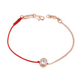 Real Austrian Crystal jewelry thin red thread string rope Charm Bracelets for women Fashion New sale Top Hot summer style