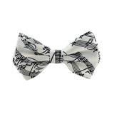 fashion music Pattern two-layer Bow tie for Men Men's Unisex Tuxedo Dress Bowtie / Butterfly Brand New