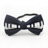 fashion music Pattern two-layer Bow tie for Men Men's Unisex Tuxedo Dress Bowtie / Butterfly Brand New