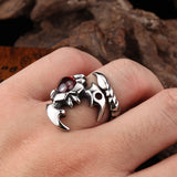 Scorpion Ring Fashion Jewelry Stainless Steel CZ Cool Exaggerated Personality Ring
