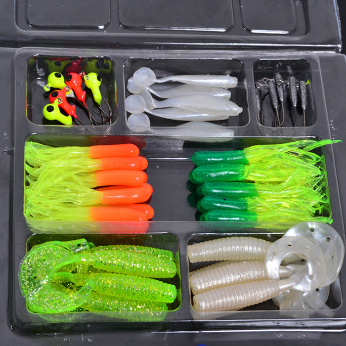 SeaKnight 35 soft bait small 10 lead head hook lure combination set soft fishing lure set soft bait fishing tackle