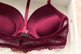New Sexy Elegant Bra Set Women Bras Underwear Lady Victoria push up bra brassiere,Y-line Straps Front Closure BRA
