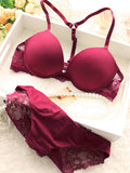 New Sexy Elegant Bra Set Women Bras Underwear Lady Victoria push up bra brassiere,Y-line Straps Front Closure BRA