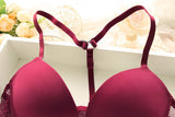New Sexy Elegant Bra Set Women Bras Underwear Lady Victoria push up bra brassiere,Y-line Straps Front Closure BRA