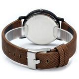Simulation Wooden Watch Quartz Men Watches Casual Wooden Color Leather Strap Watch Wood Male Wristwatch Relogio Masculino