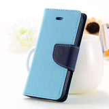 Beautiful Carrying Full Case For Iphone 4 4s 4g Wallet Style Flip PU Leather Phone Cover Stand Card Slot 11 Colors With Logo