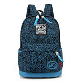 New Arrive Hot Selling Printing Women Backpack Canvas Material Students School Bag Children Hiking Backapcks