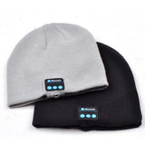 Soft Warm Beanie Hat Wireless Bluetooth Smart Cap Headset Headphone Speaker Mic