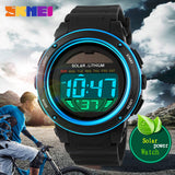 Solar Energy Watch Digital Watches Men Led Solar Male Clock Men Military Wristwatches Quartz Sports Watch Relogio Masculino