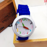 Special Offer Limited Fashion Cartoon Pencil Pointer Funny Digital Silicone Watches Best Gift Women & Men Watch