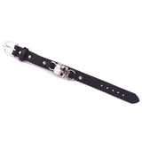 Stainless Steel Rivet Punk Leather Bracelets Women Summer Style Men Fashion Hip Hop Accessories Skull Pu Charm Bracelets