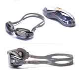 Stylish cool mirrored arena swimming goggles
