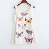 Summer fashion style New totoro print Sleeveless Tshirt women Loose plus-size women's t shirt One size tees camisetas tops