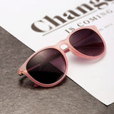 Sun Glasses for Women Men Retro Round Eyeglasses Metal Frame Leg Spectacles 5 Colors Sunglasses