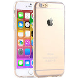 Super Flexible Clear TPU Case For Iphone 6 4.7inch Slim Crystal Back Protect Skin Pure Rubber Phone Cover