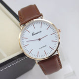 Super Thin Platimum Women Gentleman Wristwatch Casual watch Luxury genuine Leather Men Quartz watch 2015 New Fashion Clock Hour