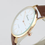 Super Thin Platimum Women Gentleman Wristwatch Casual watch Luxury genuine Leather Men Quartz watch 2015 New Fashion Clock Hour