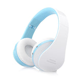 Wireless Bluetooth Stereo Foldable Headset Handsfree Headphones Earphone Earbuds with Mic for iPhone Galaxy HTC