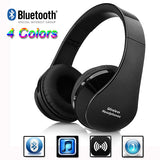 Wireless Bluetooth Stereo Foldable Headset Handsfree Headphones Earphone Earbuds with Mic for iPhone Galaxy HTC