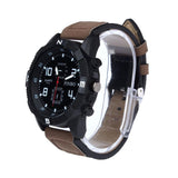 Superior Luxury Men's Canvas strap Large Dial Military Sport Quartz Wrist Watch