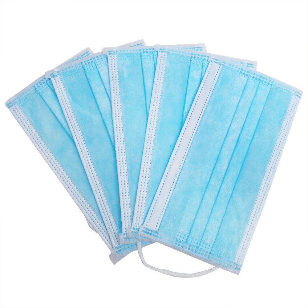 5 Pcs/bag Surgical mask Disposable 3layers mask prevent formaldehyde Bacteria proof Medical face mouth mask in stock