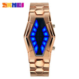 Top Luxury Skmei 1082 Snake Headh Blue/Red Led Watches Men Novelty Designer Men's Military Relogio Masculino Wristwatches